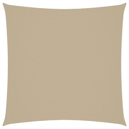 Sonnensegel Oxford-Gewebe Quadratisch 5x5 m Beige