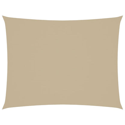 Sonnensegel Oxford-Gewebe Rechteckig 2x3,5 m Beige