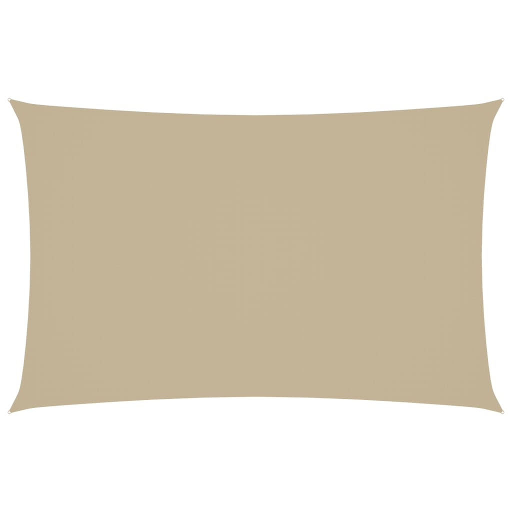 Sonnensegel Oxford-Gewebe Rechteckig 2x5 m Beige