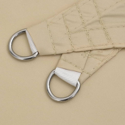 Sonnensegel Oxford-Gewebe Rechteckig 6x8 m Beige