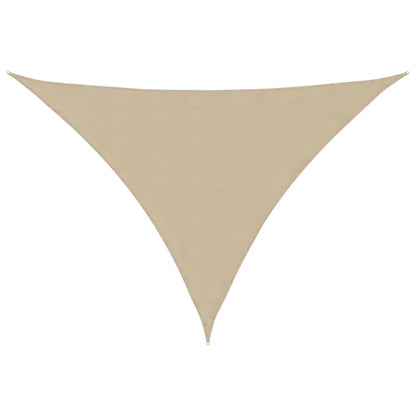 Sonnensegel Oxford-Gewebe Dreieckig 3x4x4 m Beige