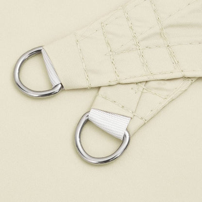 Sonnensegel Oxford-Gewebe Dreieckig 4,5x4,5x4,5 m Creme