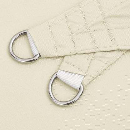 Sonnensegel Oxford-Gewebe Dreieckig 5x5x6 m Creme
