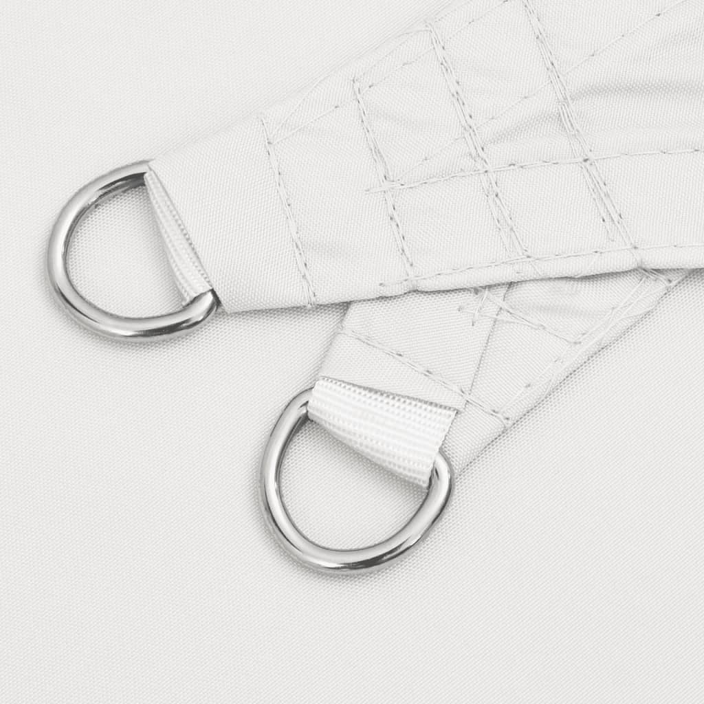 Sonnensegel Oxford-Gewebe Rechteckig 4x5 m Weiß