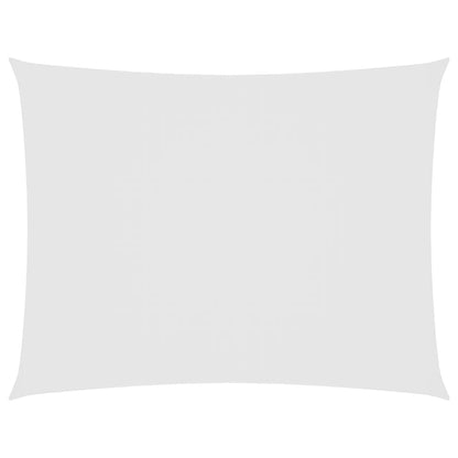 Sonnensegel Oxford-Gewebe Rechteckig 5x6 m Weiß