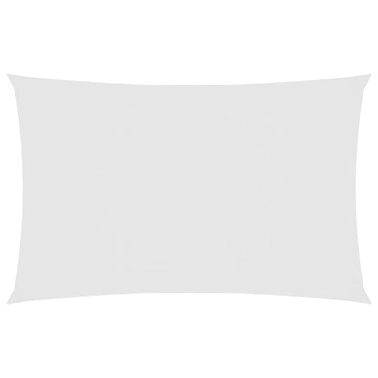 Sonnensegel Oxford-Gewebe Rechteckig 6x8 m Weiß