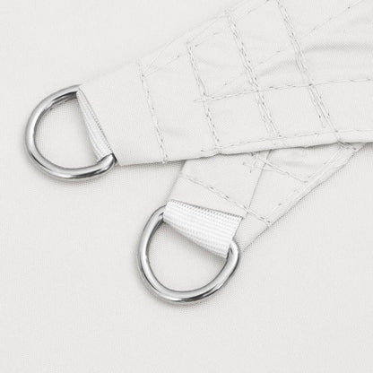 Sonnensegel Oxford-Gewebe Dreieckig 5x7x7 m Weiß