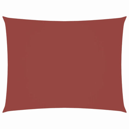 Sonnensegel Oxford-Gewebe Rechteckig 2x3,5 m Terrakotta-Rot