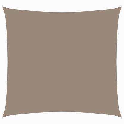 Sonnensegel Oxford-Gewebe Quadratisch 6x6 m Taupe