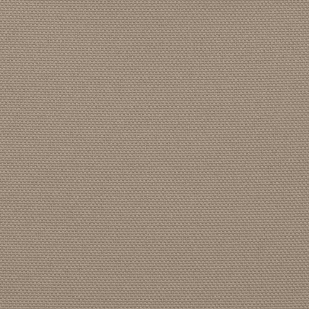 Sonnensegel Oxford-Gewebe Rechteckig 3,5x4,5 m Taupe