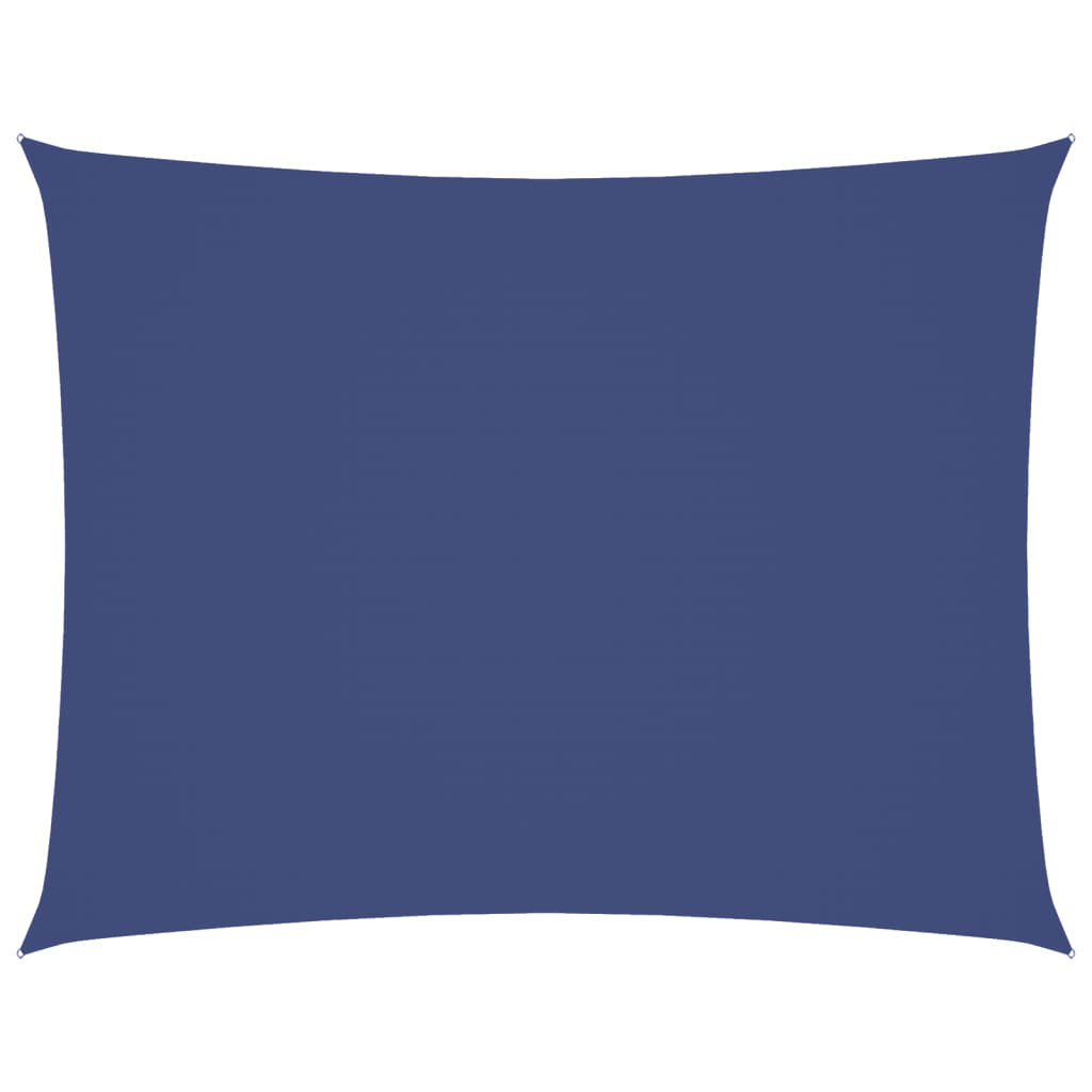 Sonnensegel Oxford-Gewebe Rechteckig 3,5x5 m Blau