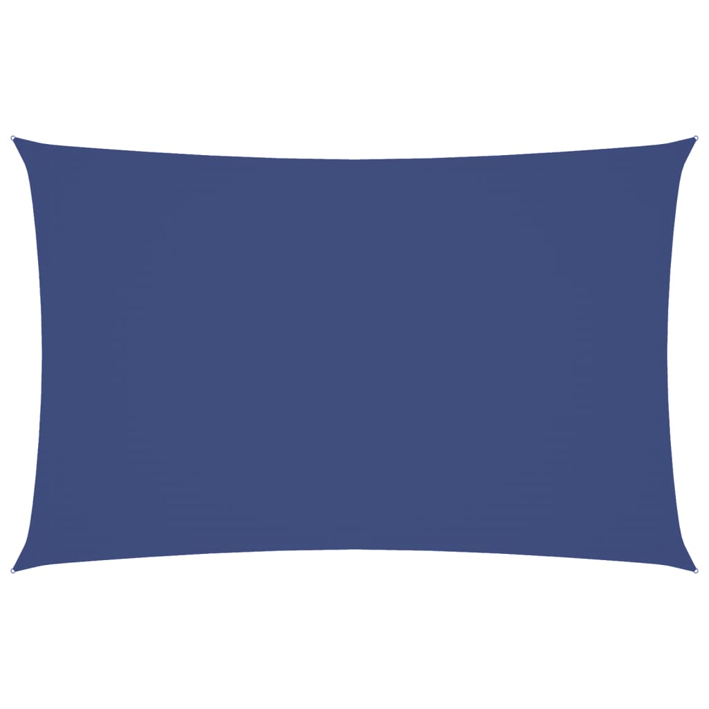 Sonnensegel Oxford-Gewebe Rechteckig 4x7 m Blau