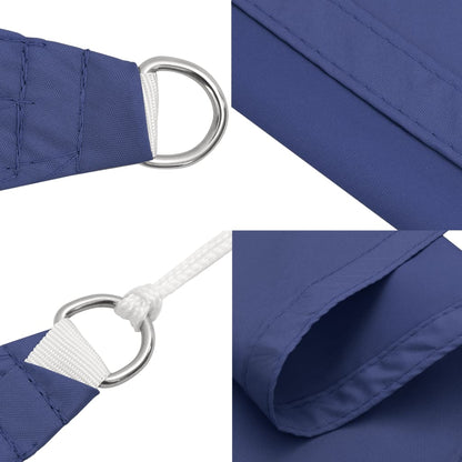 Sonnensegel Oxford-Gewebe Dreieckig 5x5x6 m Blau