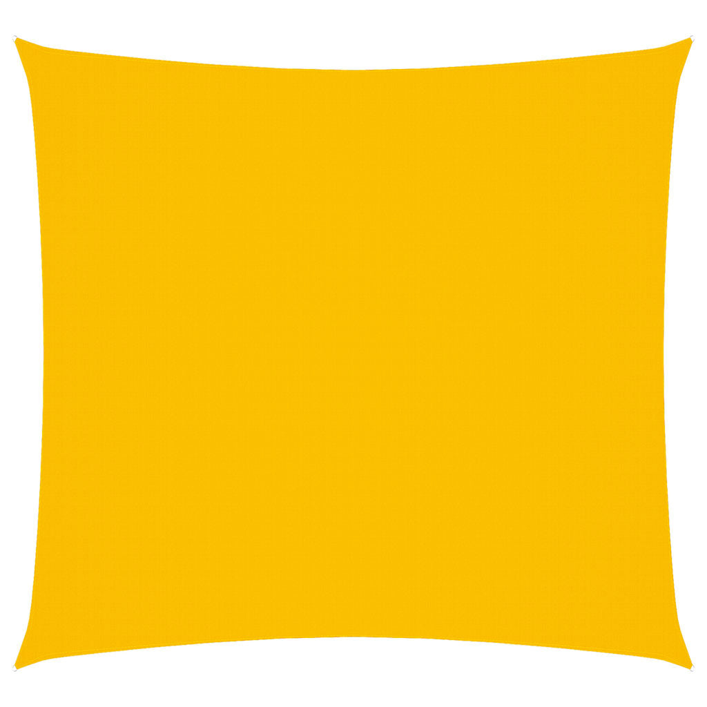 Sonnensegel Oxford-Gewebe Quadratisch 4x4 m Gelb