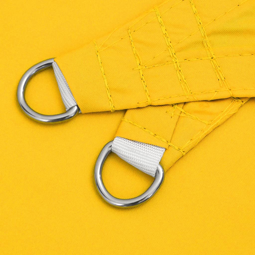 Sonnensegel Oxford-Gewebe Quadratisch 7x7 m Gelb