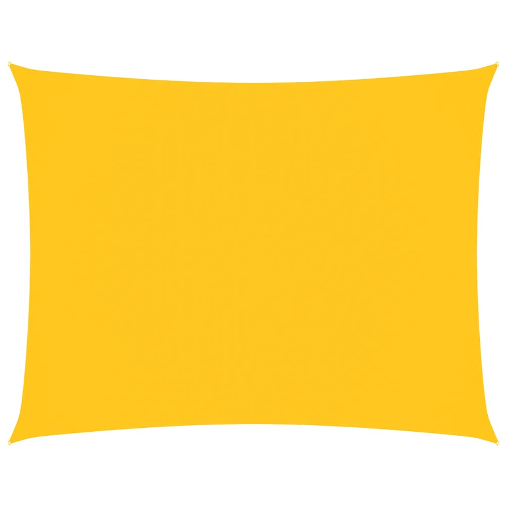 Sonnensegel Oxford-Gewebe Rechteckig 2x3,5 m Gelb