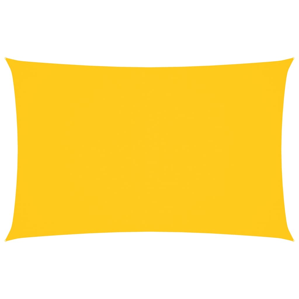 Sonnensegel Oxford-Gewebe Rechteckig 2x5 m Gelb