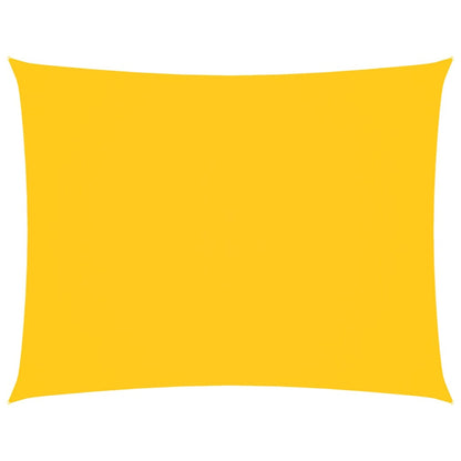 Sonnensegel Oxford-Gewebe Rechteckig 2,5x3,5 m Gelb