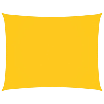 Sonnensegel Oxford-Gewebe Rechteckig 2,5x4 m Gelb