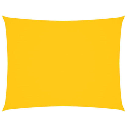 Sonnensegel Oxford-Gewebe Rechteckig 4x5 m Gelb