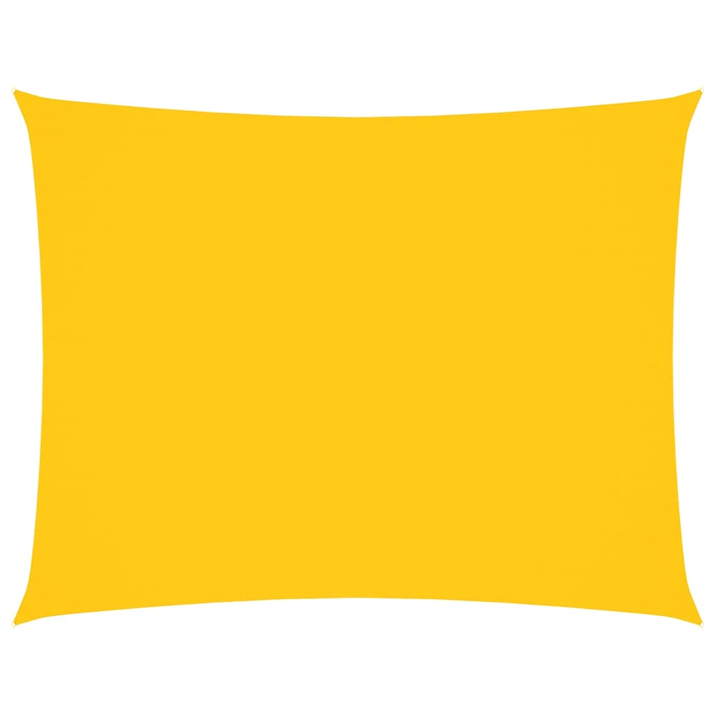 Sonnensegel Oxford-Gewebe Rechteckig 5x7 m Gelb