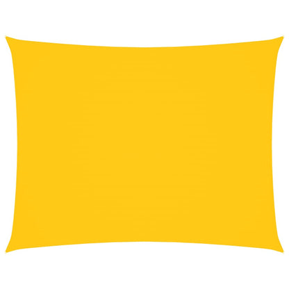 Sonnensegel Oxford-Gewebe Rechteckig 6x8 m Gelb