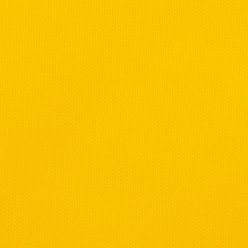 Sonnensegel Oxford-Gewebe Dreieckig 3x4x5 m Gelb
