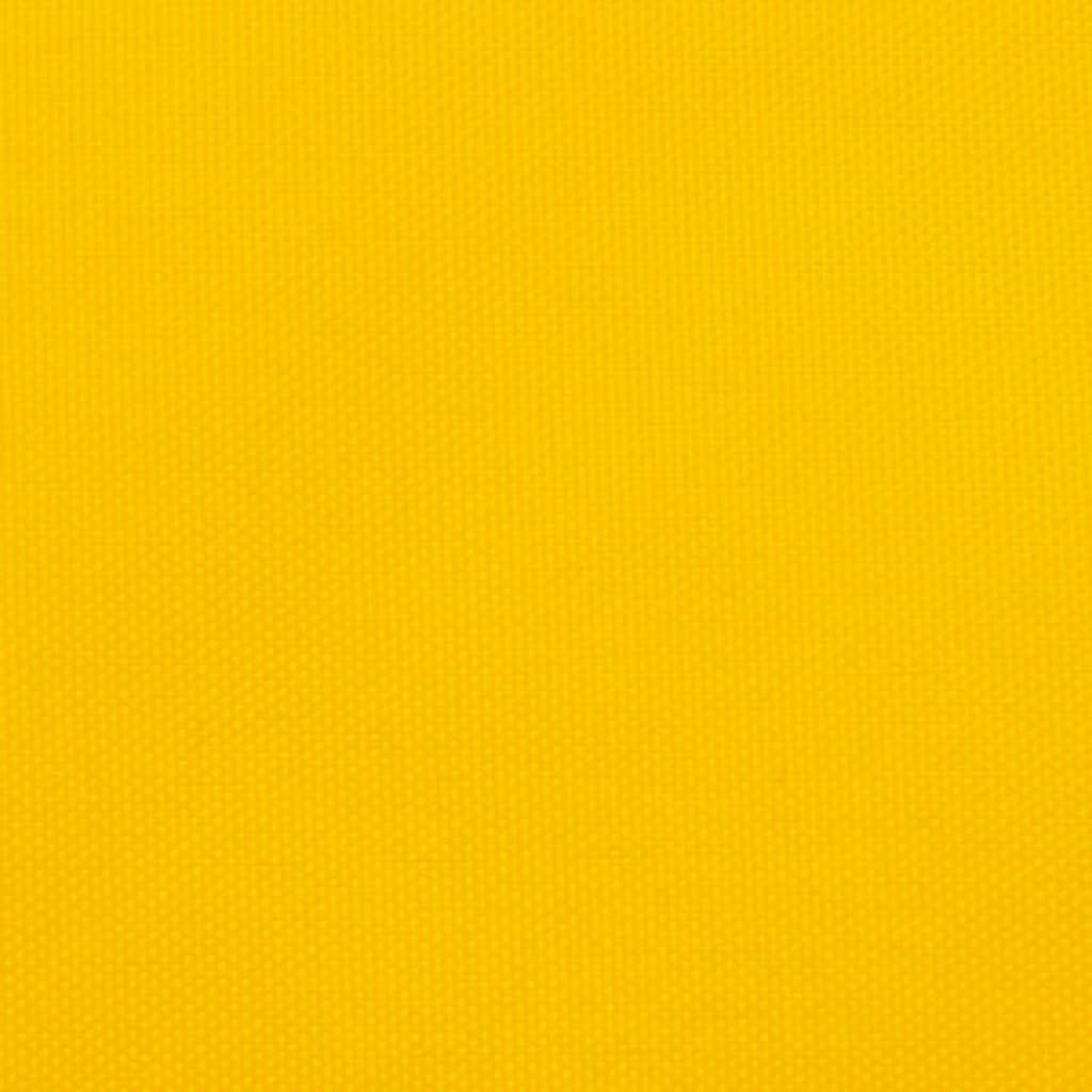 Sonnensegel Oxford-Gewebe Dreieckig 5x5x6 m Gelb