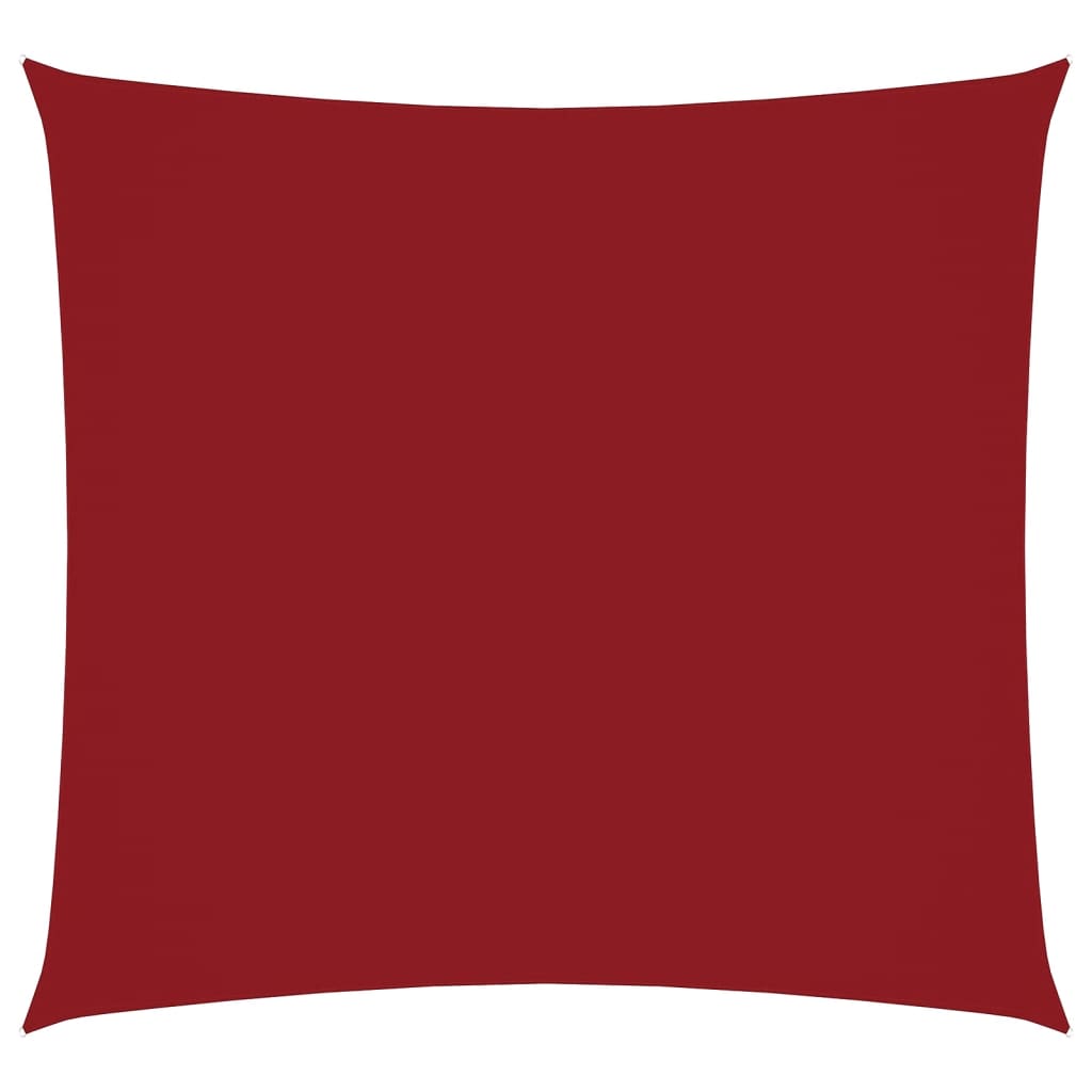 Sonnensegel Oxford-Gewebe Quadratisch 7x7 m Rot