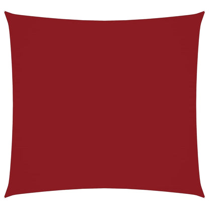 Sonnensegel Oxford-Gewebe Quadratisch 7x7 m Rot