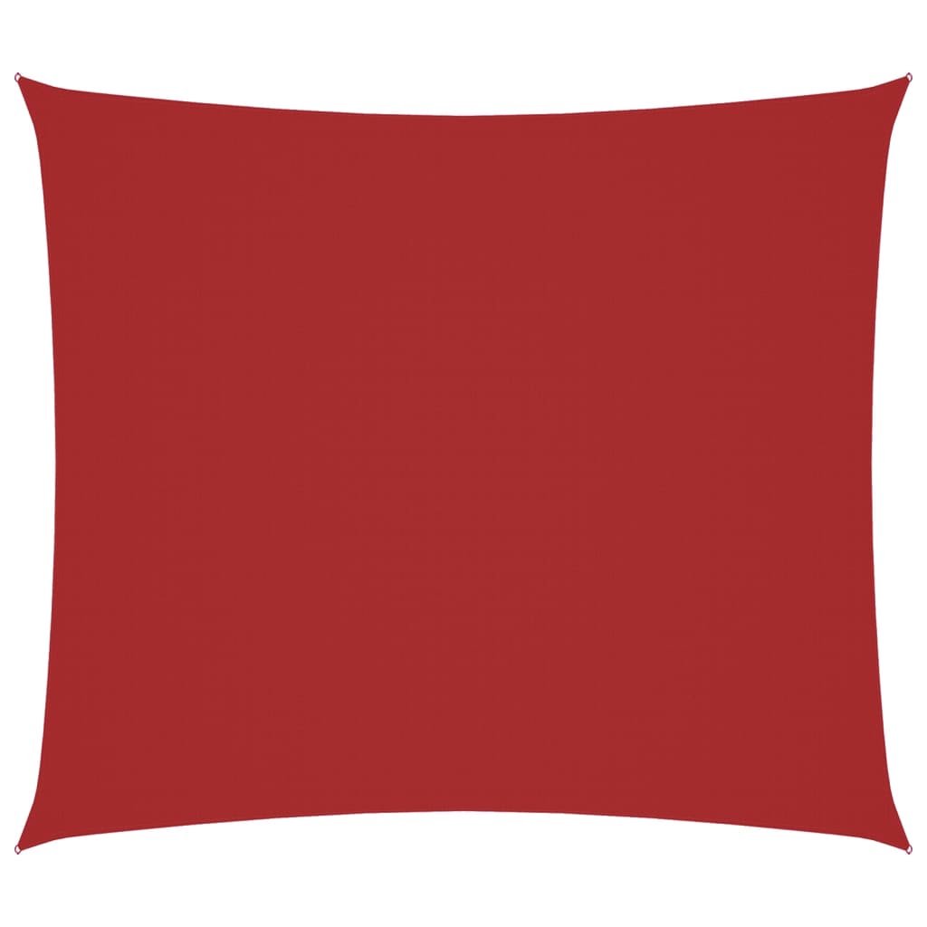 Sonnensegel Oxford-Gewebe Rechteckig 2x2,5 m Rot