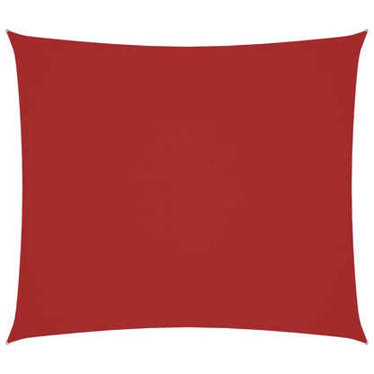 Sonnensegel Oxford-Gewebe Rechteckig 2x2,5 m Rot