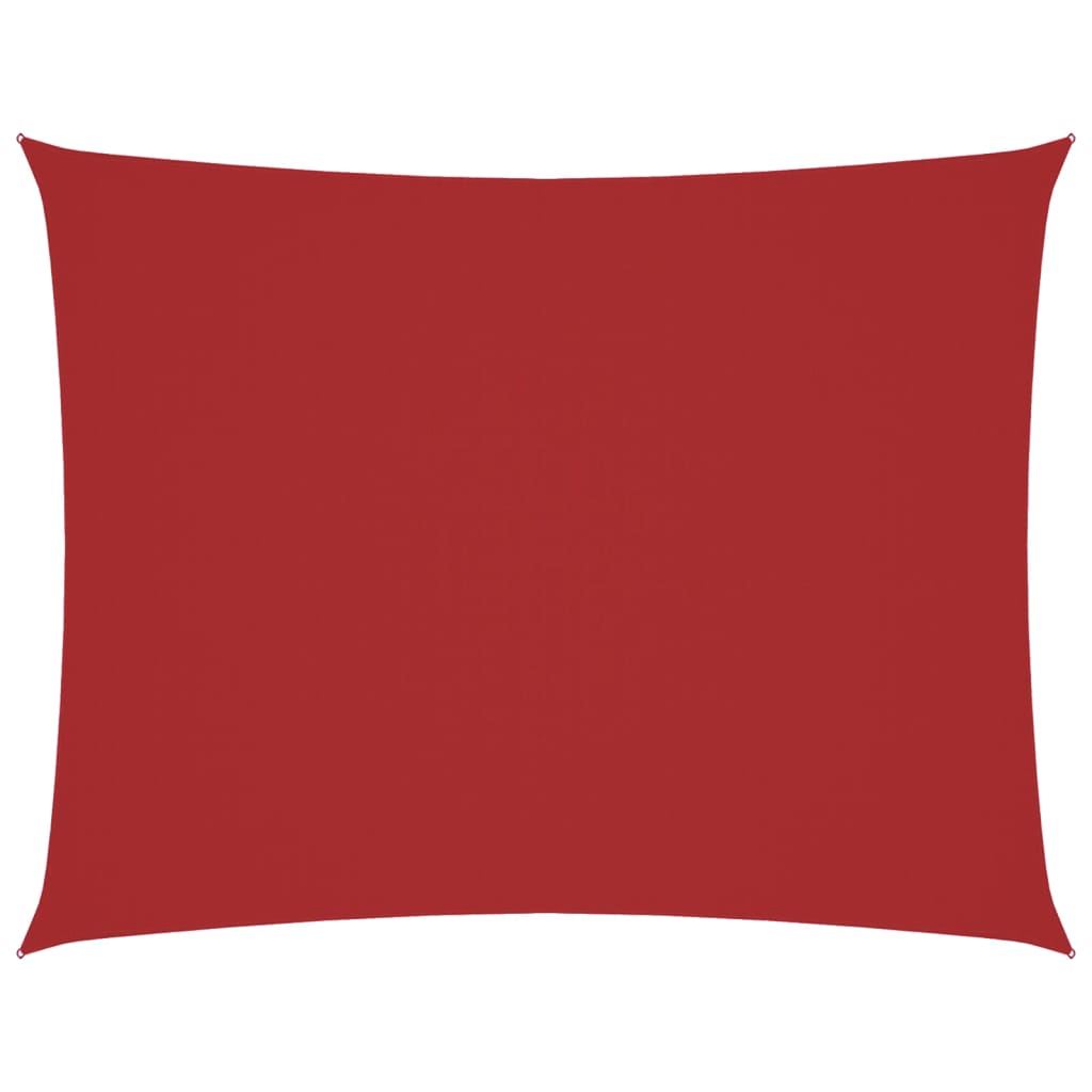 Sonnensegel Oxford-Gewebe Rechteckig 2x3,5 m Rot