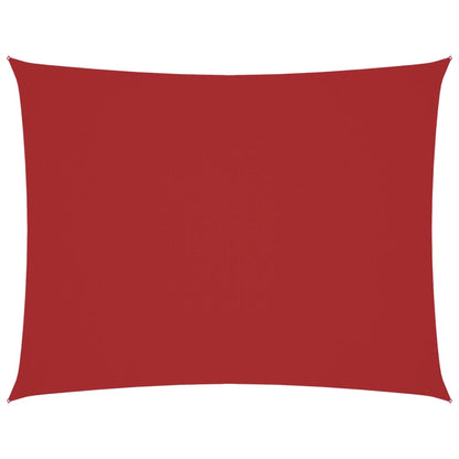 Sonnensegel Oxford-Gewebe Rechteckig 2x3,5 m Rot