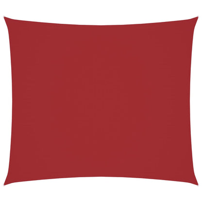 Sonnensegel Oxford-Gewebe Rechteckig 2,5x3 m Rot