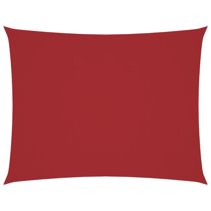 Sonnensegel Oxford-Gewebe Rechteckig 2,5x3,5 m Rot