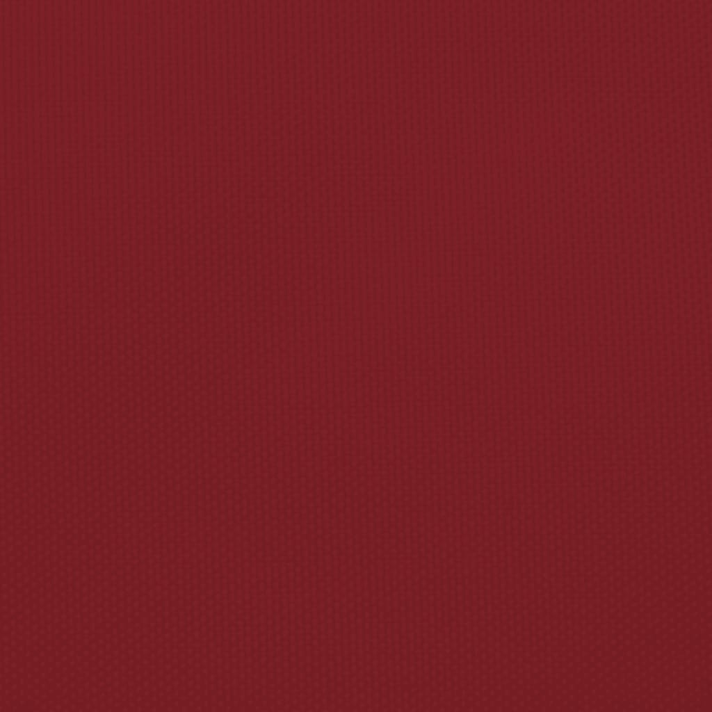 Sonnensegel Oxford-Gewebe Rechteckig 2,5x4,5 m Rot