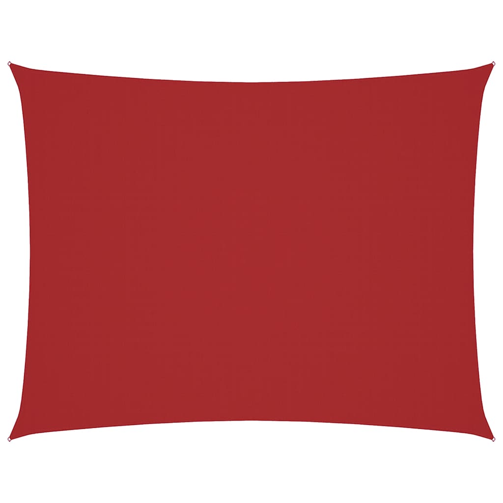 Sonnensegel Oxford-Gewebe Rechteckig 4x6 m Rot