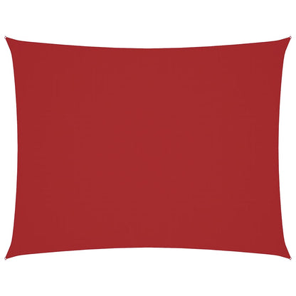 Sonnensegel Oxford-Gewebe Rechteckig 4x6 m Rot