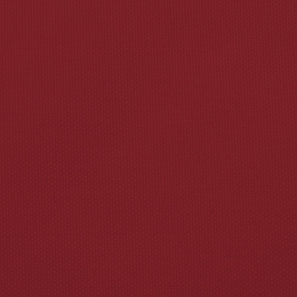 Sonnensegel Oxford-Gewebe Trapezförmig 2/4x3 m Rot