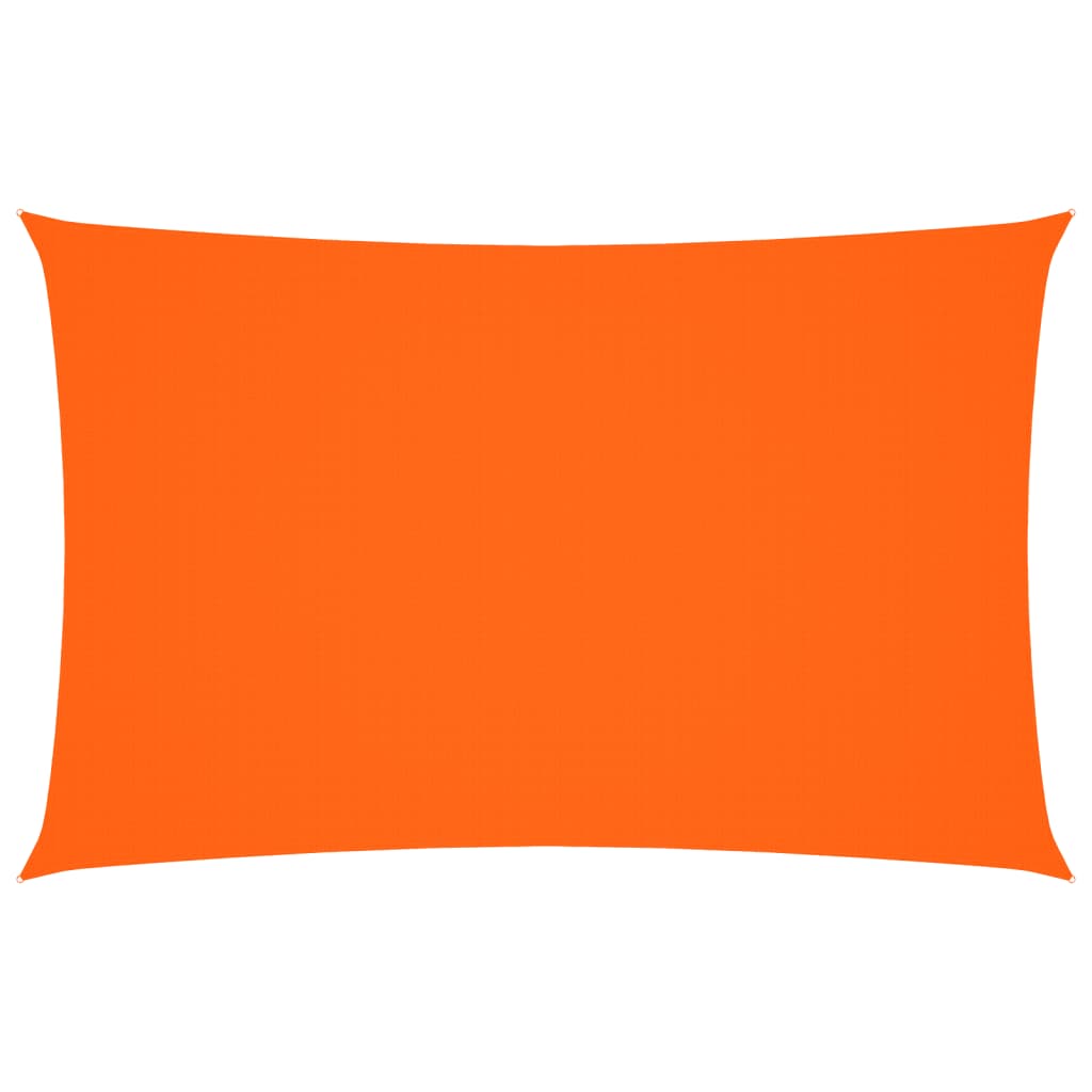 Sonnensegel Oxford-Gewebe Rechteckig 2,5x5 m Orange