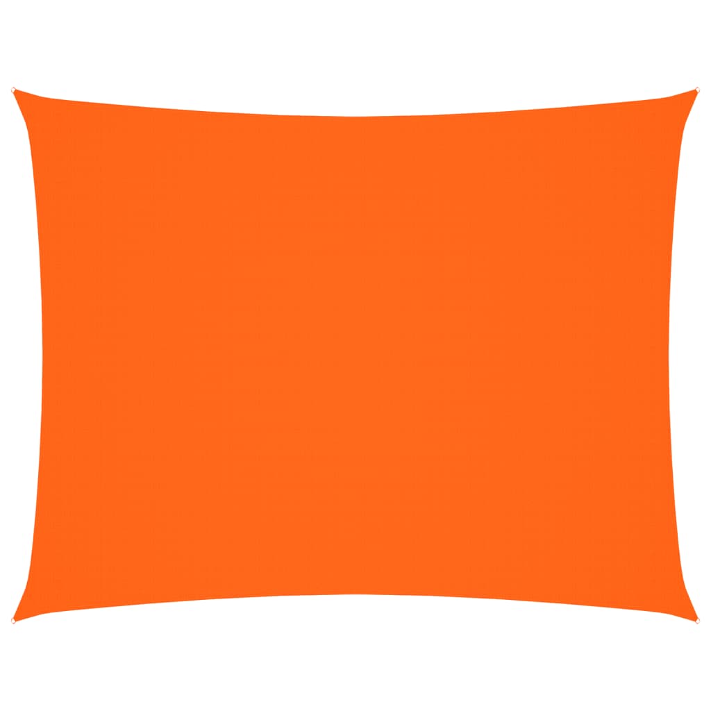 Sonnensegel Oxford-Gewebe Rechteckig 6x8 m Orange