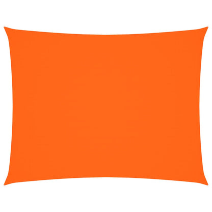 Sonnensegel Oxford-Gewebe Rechteckig 6x8 m Orange