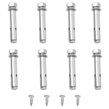 Ausziehbare Seitenmarkise 140x600 cm Braun