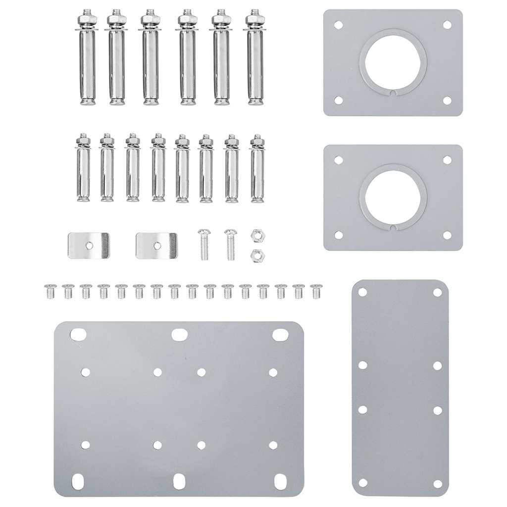Ausziehbare Seitenmarkise 170x1200 cm Blau