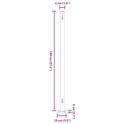Seitenmarkise Ausziehbar 220x300 cm Creme