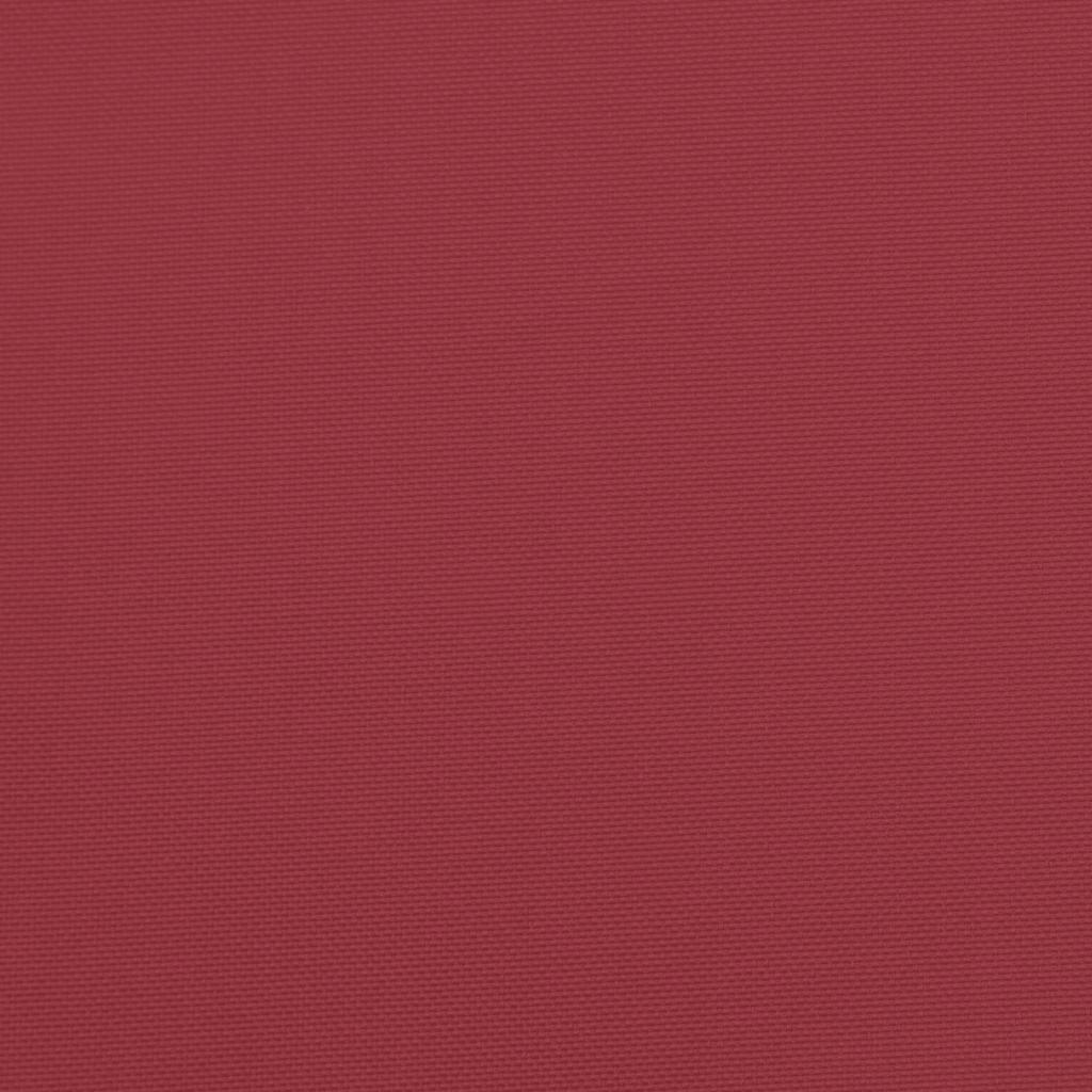 Gartenbank-Auflage Weinrot 100x50x4 cm Oxford-Gewebe