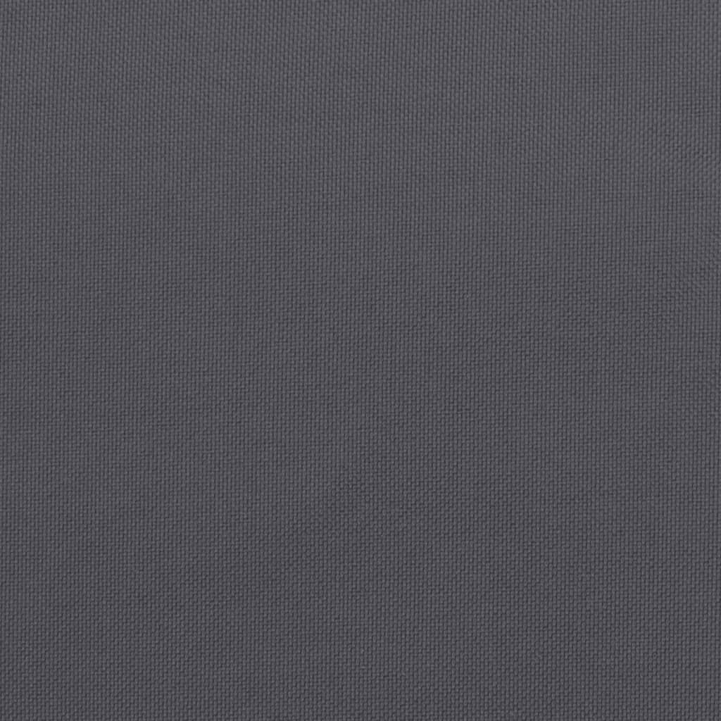 Sonnenliegen-Auflage Anthrazit 200x50x3 cm Oxford-Gewebe