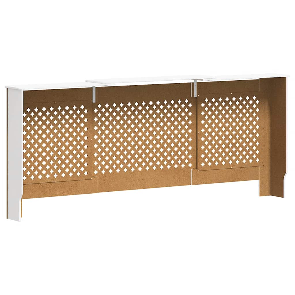 MDF Heizkörperverkleidung Weiß 205 cm