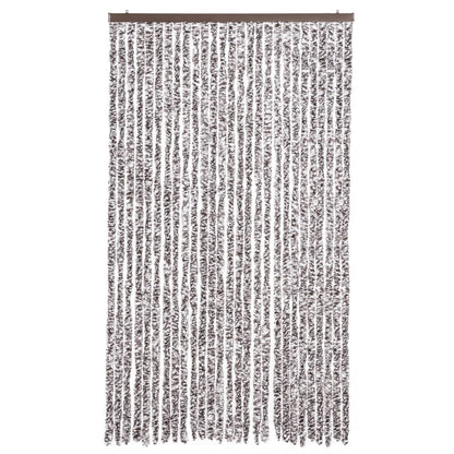 Insektenschutz-Vorhang Braun und Beige 118x220 cm Chenille